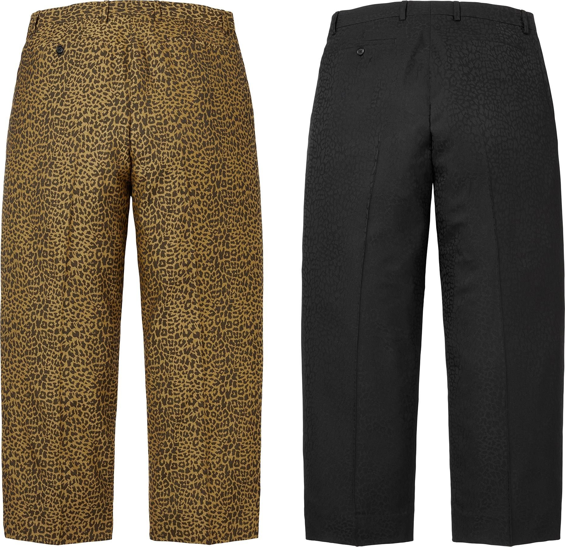 Leopard Wool Trouser view 2